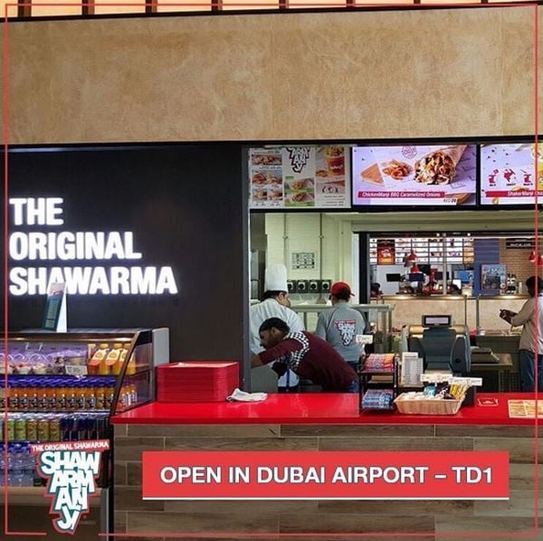 Shawarmanji's 2nd branch in Dubai Airport now open