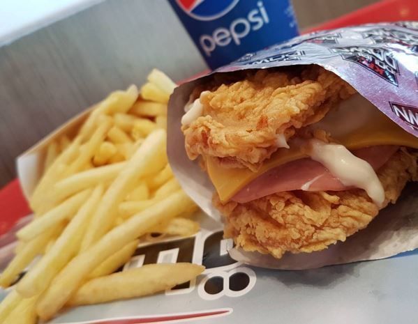 KFC Double Down Sandwich