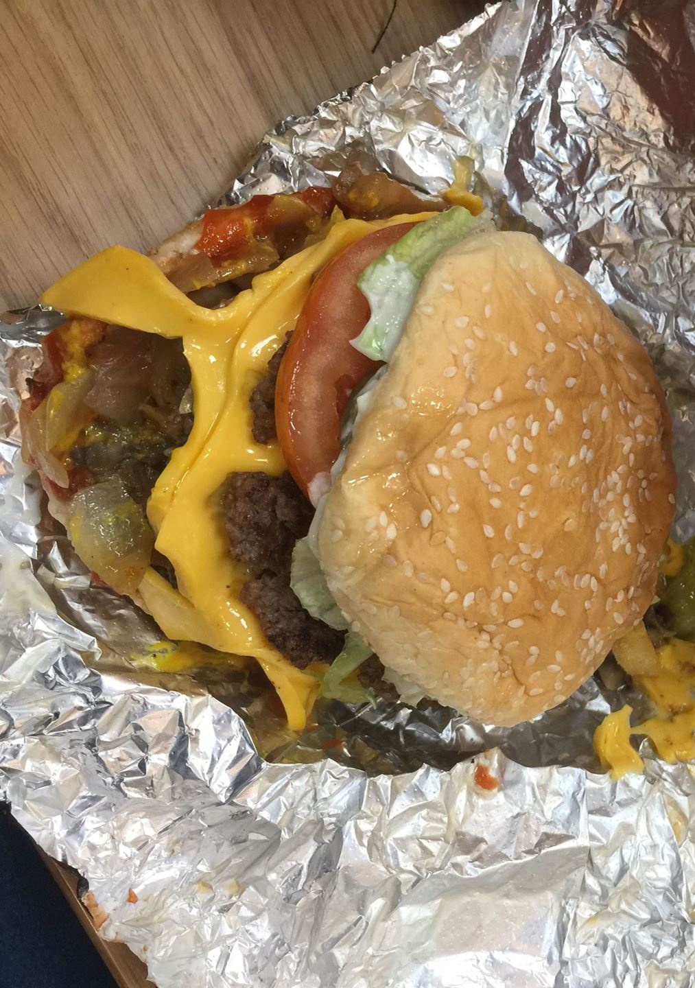 Five Guys Restaurant Amazing Burger