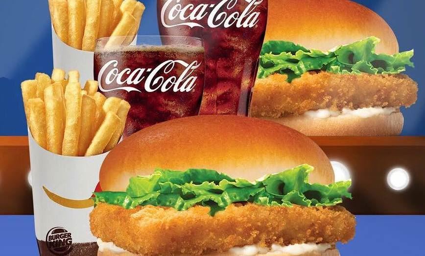 Burger King Lebanon Double Fish Meal Offer