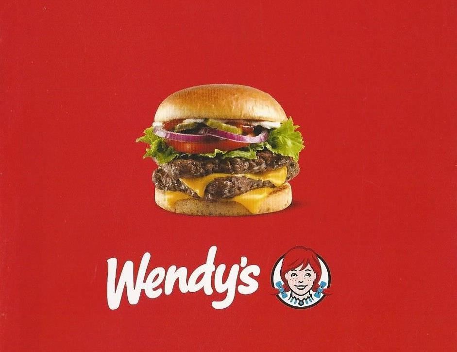 Wendy's Burger Restaurant Menu and Meals Prices