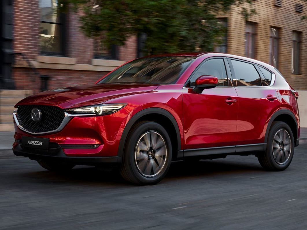 Mazda CX-5, the All-New Car, in Dubai Motor Show 2017