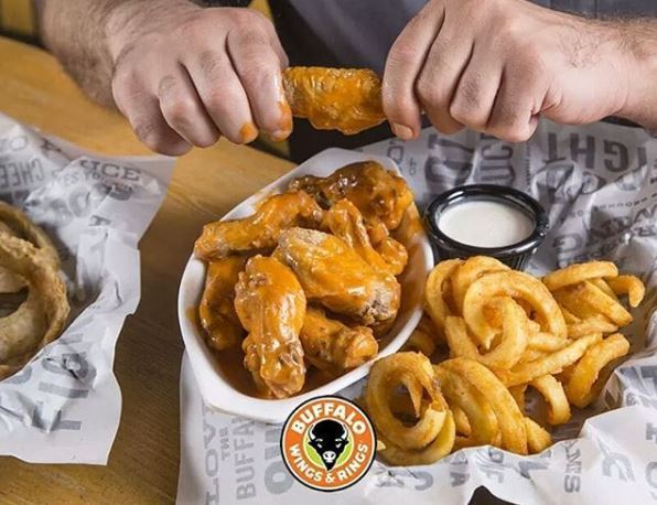 Buffalo Wings & Rings Lebanon Delivery Number and Timings