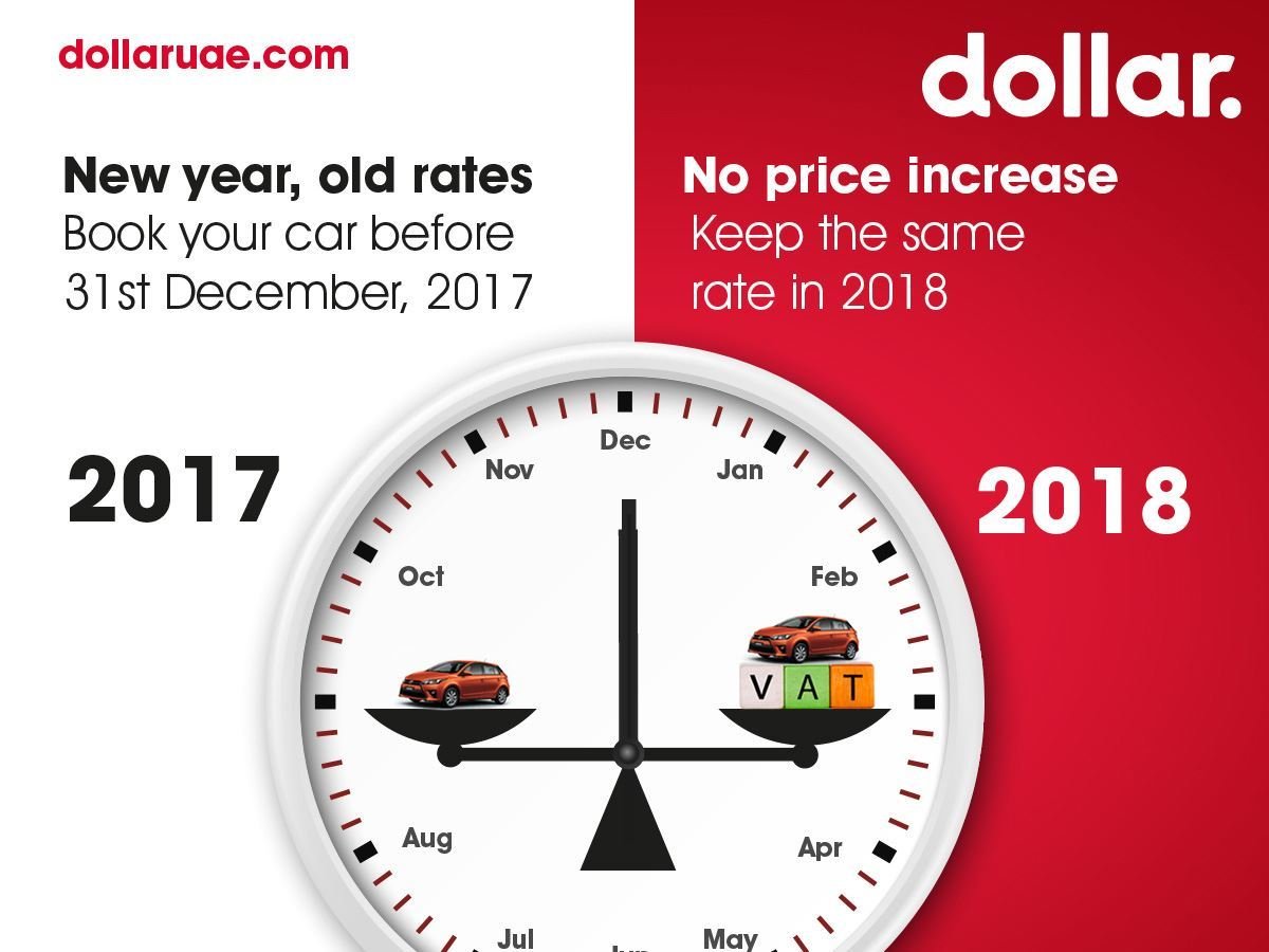 دولر لتأجير السيارات تستقبل العام الجديد بسعر توفيري ثابت للعملاء الجدد 