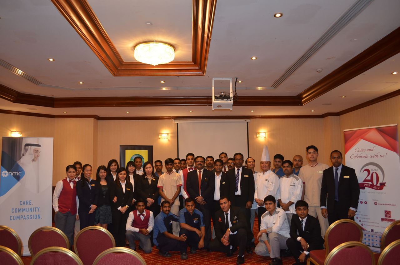 Al Bustan Centre & Residence holds Health-Talk in association with NMC Hospital