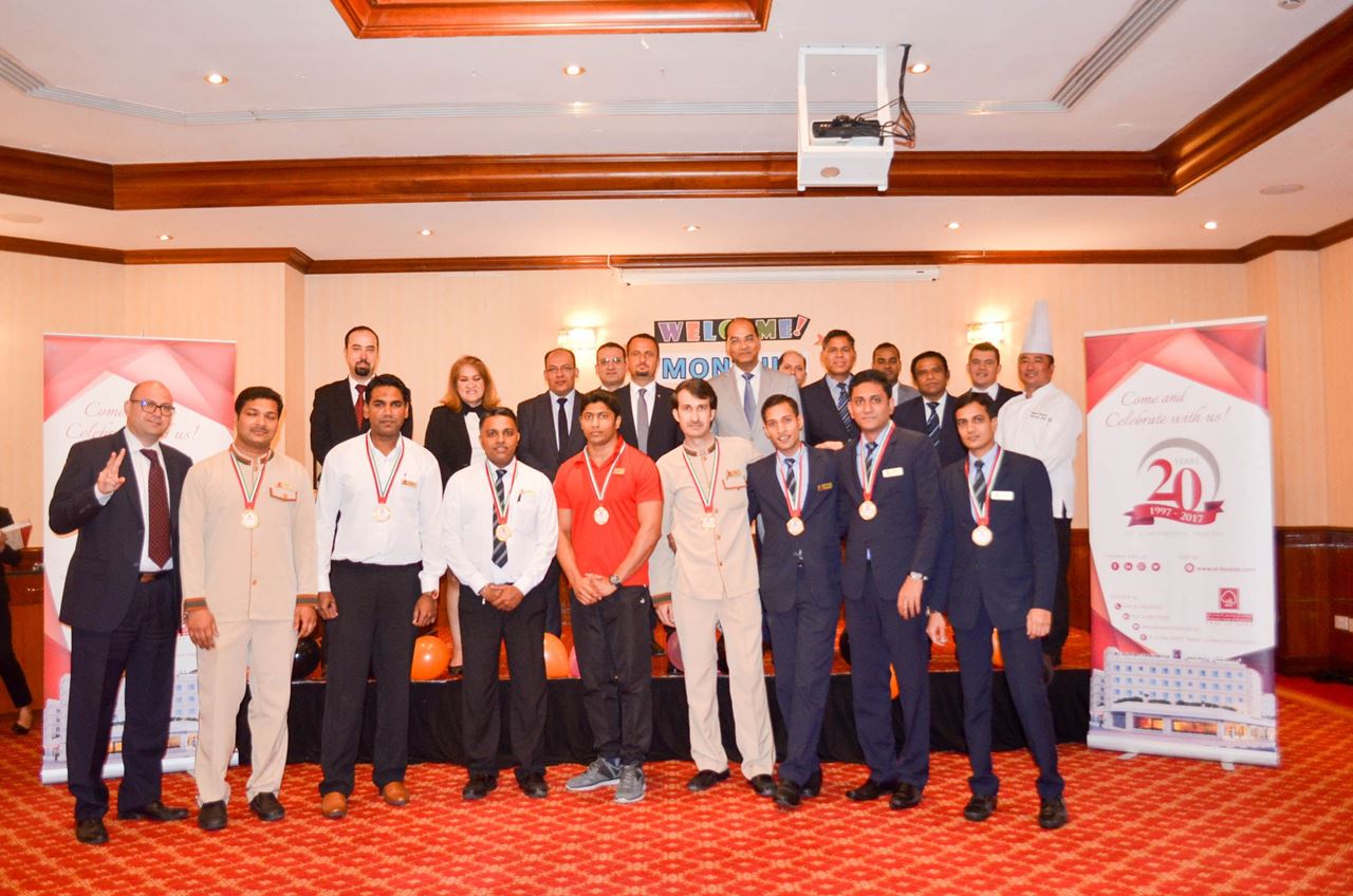 Al Bustan Centre & Residence bestows ‘Honesty Awards’ to employees