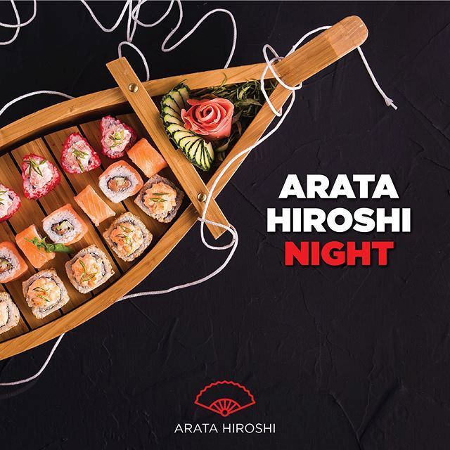 Experience the New "Arata Hiroshi Boat Night" at Sakura Japanese Restaurant