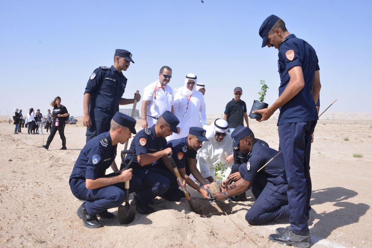 Environment Public Authority campaign for Afforestation of Al-Jahra Natural Reserve Sponsored by KGL