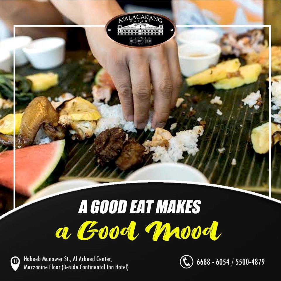 Malacanang Garage Restaurant Buffet Offer Every Friday