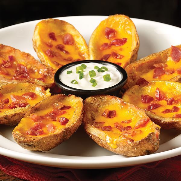 TGI Fridays Loaded Potato Skins  with Ranch Sour Cream