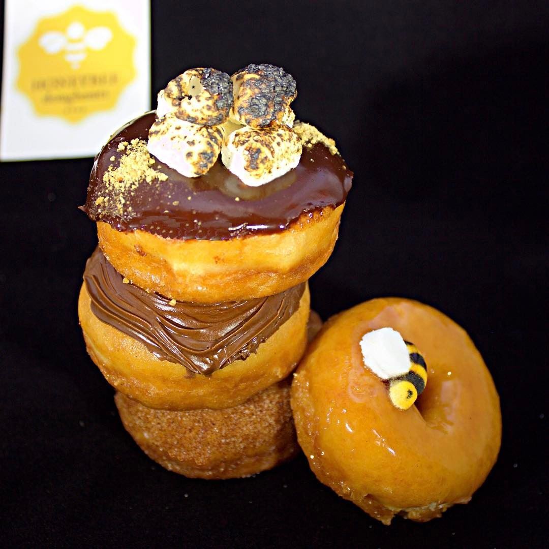 Honey Bee Mouthwatering Doughnuts in Miami Florida