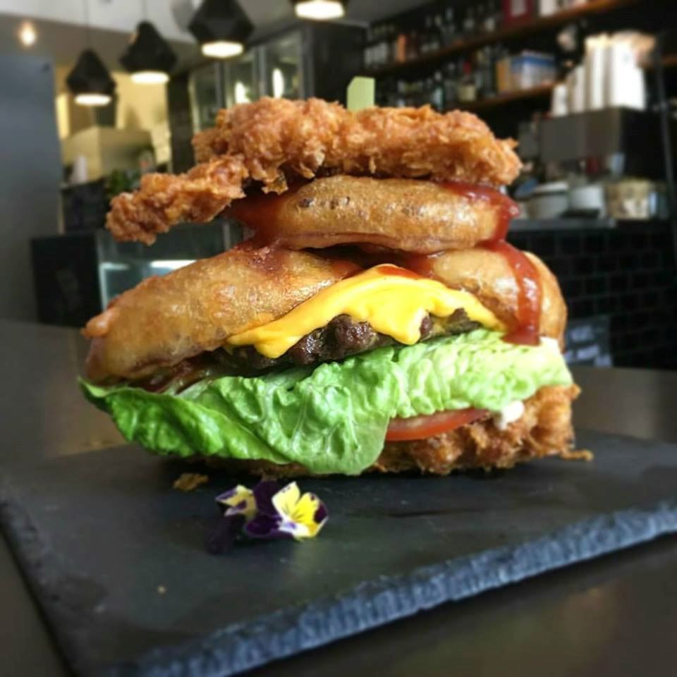 Mouthwatering Burgers at BangBang Cafe Sydney Australia 