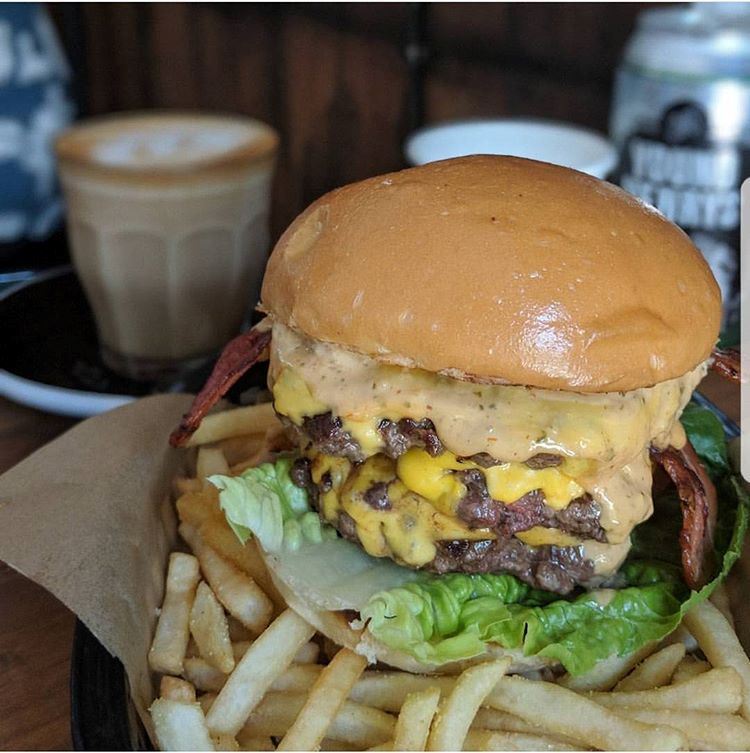 Mouthwatering Burgers at BangBang Cafe Sydney Australia 