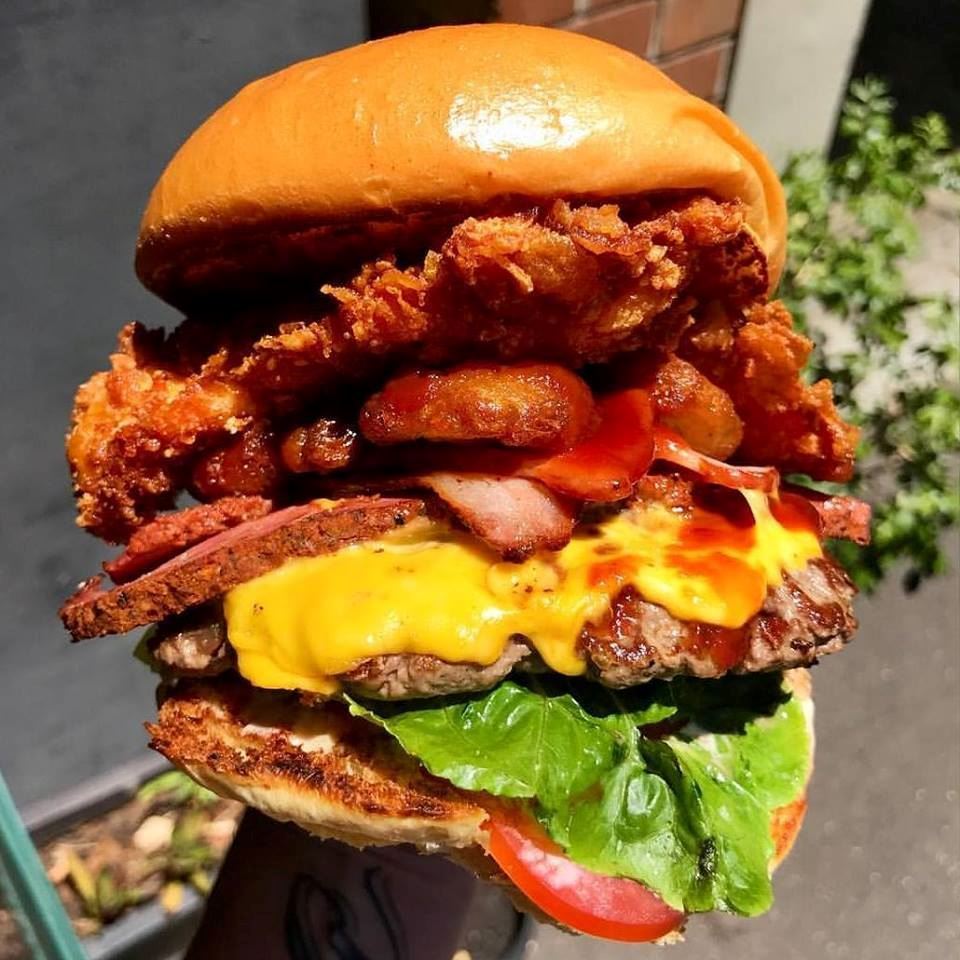 Mouthwatering Burgers at BangBang Cafe Sydney Australia