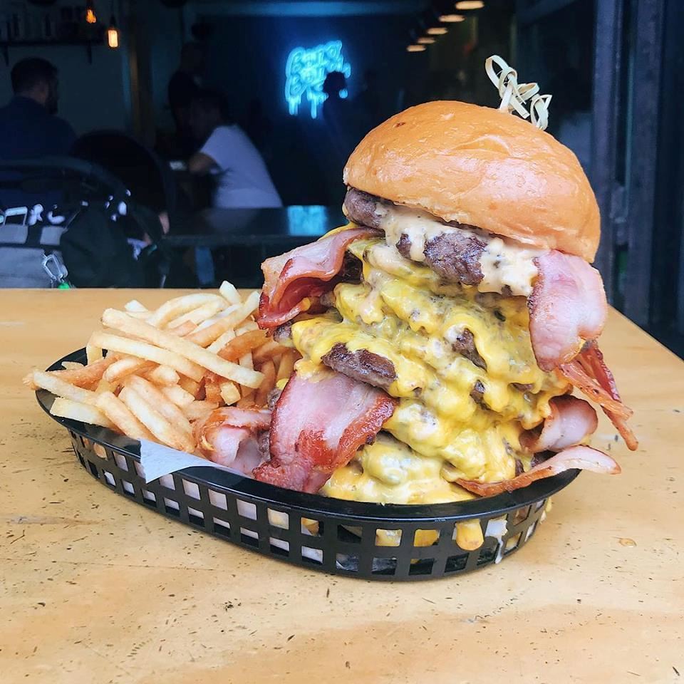 Mouthwatering Burgers at BangBang Cafe Sydney Australia 