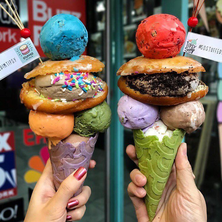 Stuffed Ice Cream in New York City 