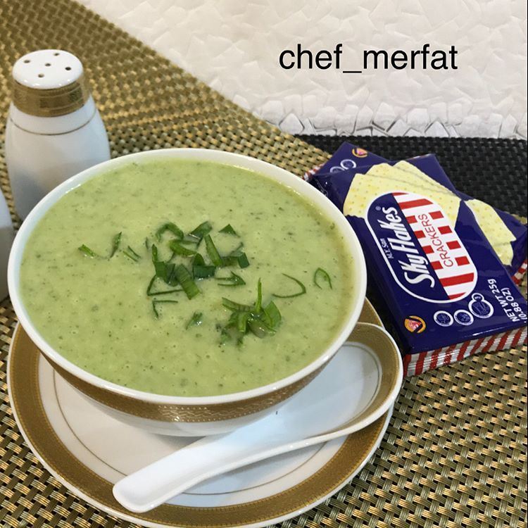 طريقة تحضير شوربة البطاطس بالبصل الأخضر