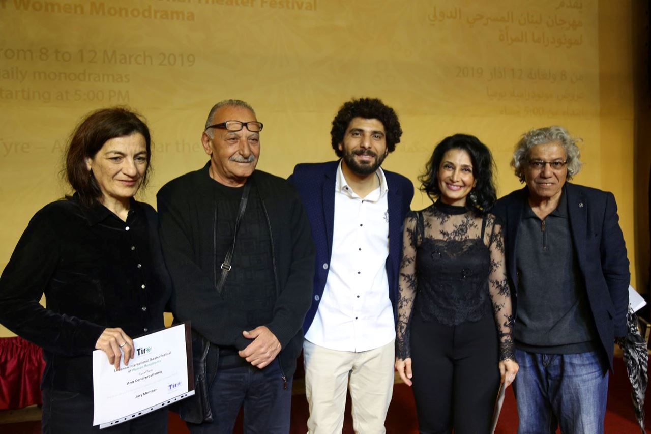 إطلاق مهرجان لبنان المسرحي الدولي لمونودراما المرأة بالجمهور وعبر النت