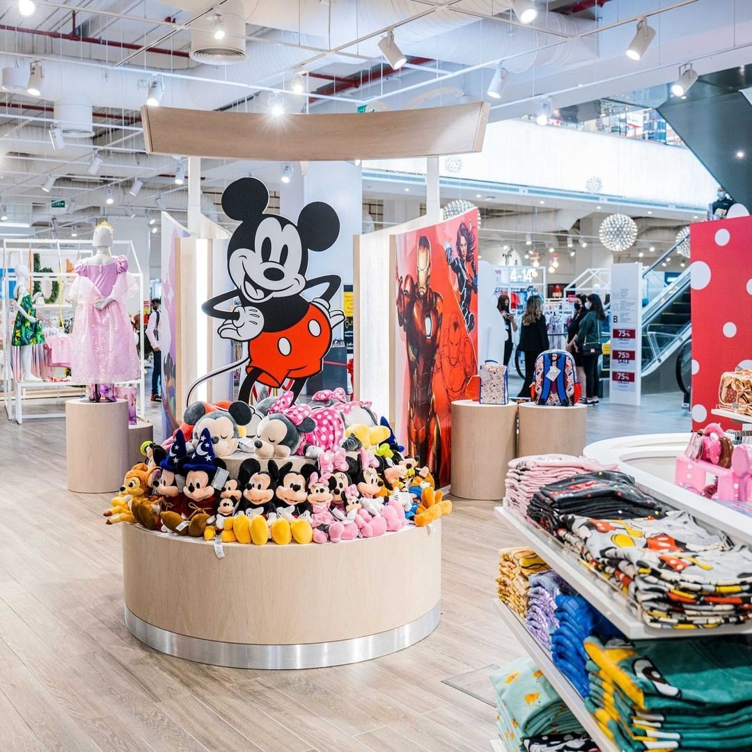 Disney Store shop in shops are now in KSA and Qatar