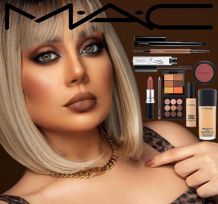 Zainab Fayad with Total Makeup Look from Mac Cosmetics