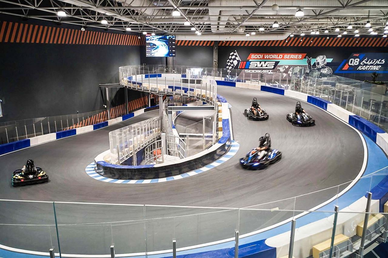 Al Kout Mall Opens the Largest Indoor Multi-Storey Go-Kart Track in the Middle East