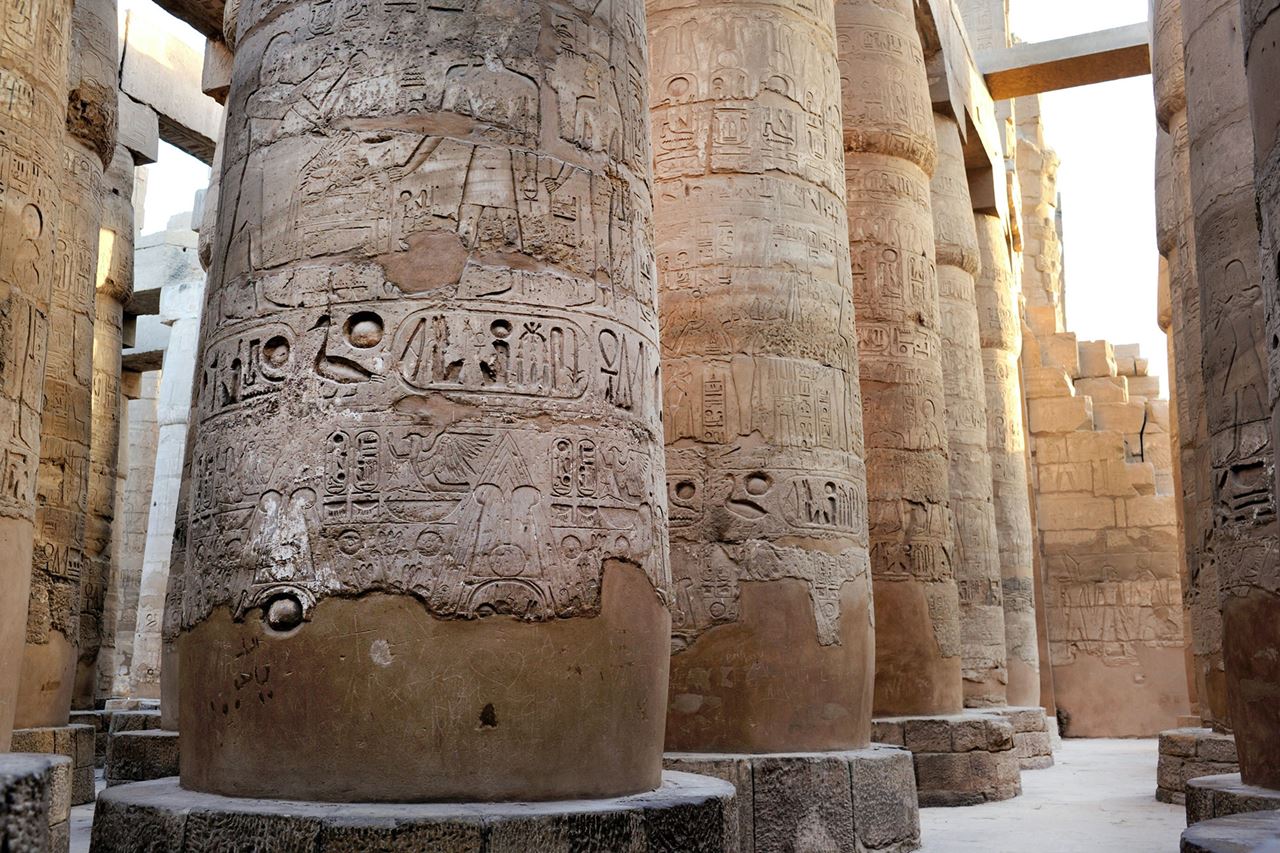 The Karnak temple