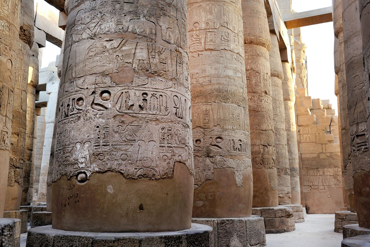 The Karnak temple