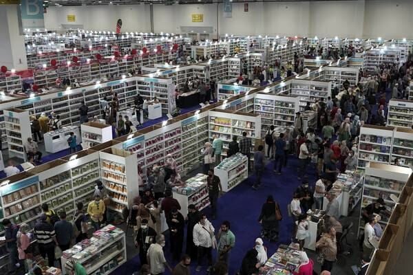 Egypt International Book fair last year 