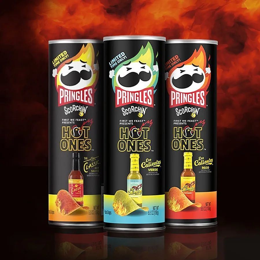 Pringles to launch three limited edition Scorchin' flavors