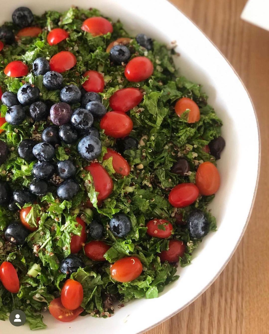 Recipe of Quinoa blueberry kale Fresh Salad