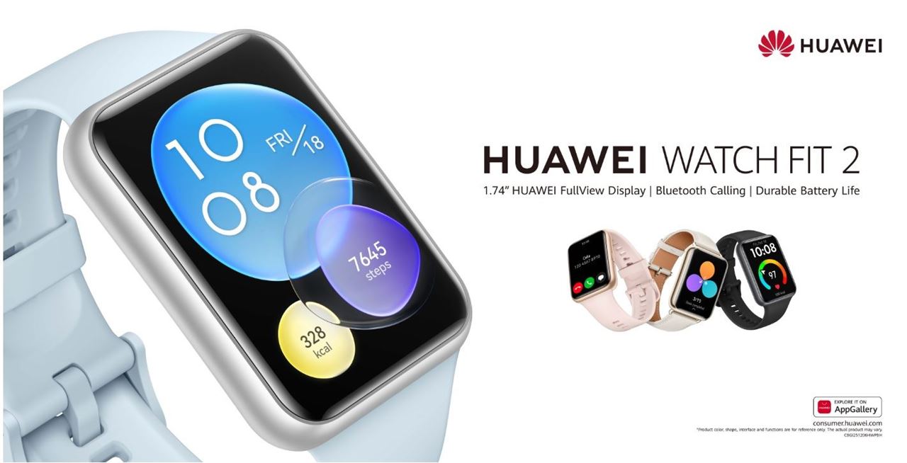 ساعة HUAWEI WATCH FIT 2