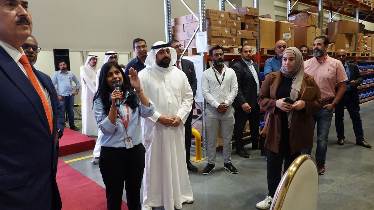رسمياً مركز التوزيع التابع لمجموعة كوت الغذائية يعتبر المركز الاول في الكويت الذي يحصل على شهادة المعيار العالمي لاتحاد تجزئة العلامة التجارية