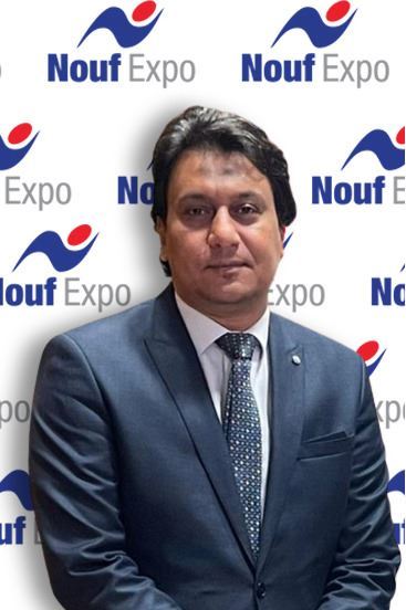 السيد/ طاهر عبدالعال – مدير المؤتمرات والمعارض في شركة نوف اكسبو لتنظيم المعارض والمؤتمرات
