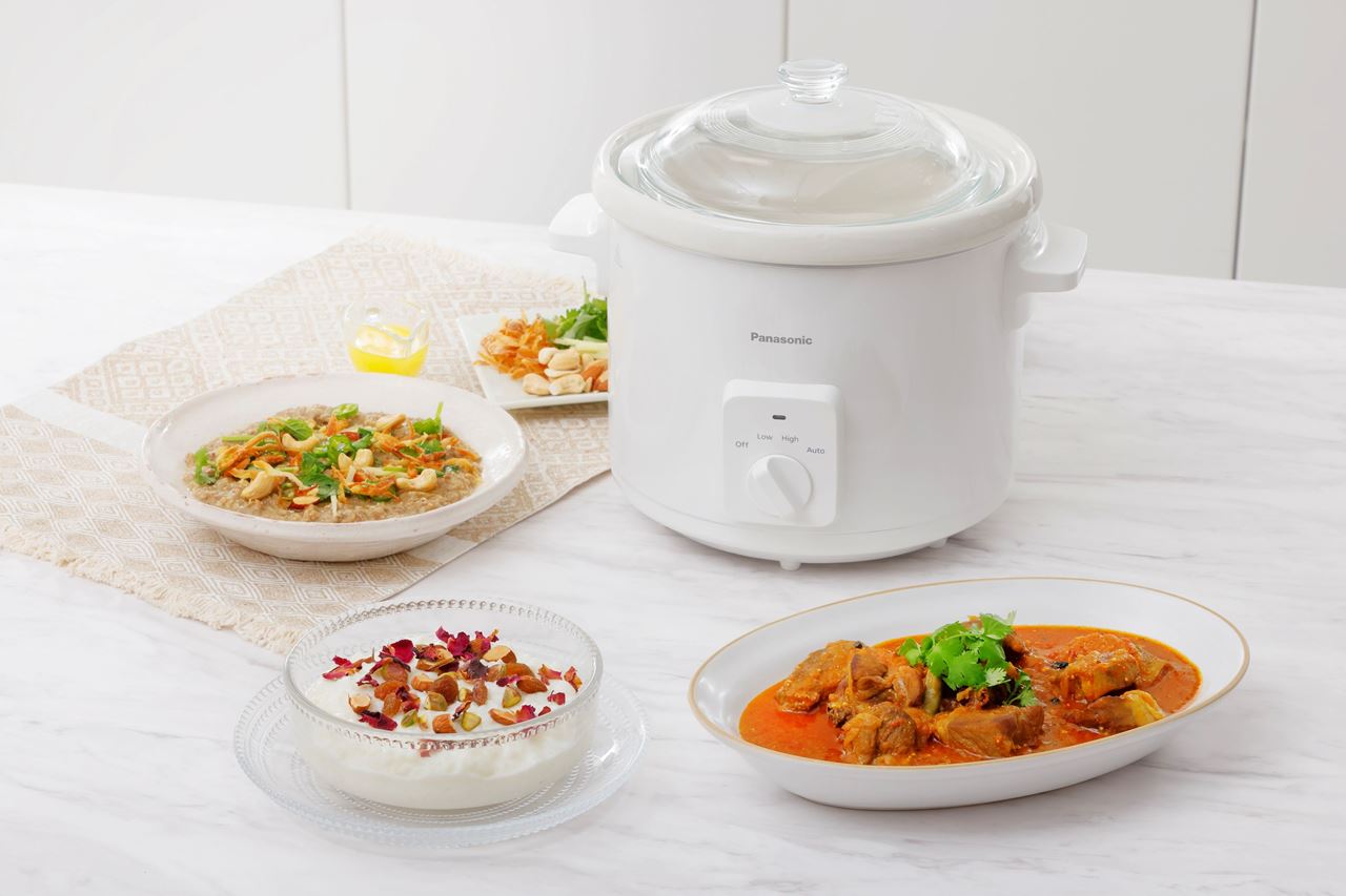 Panasonic introduces new slow cooker .. Healthy cooking is easier than ever