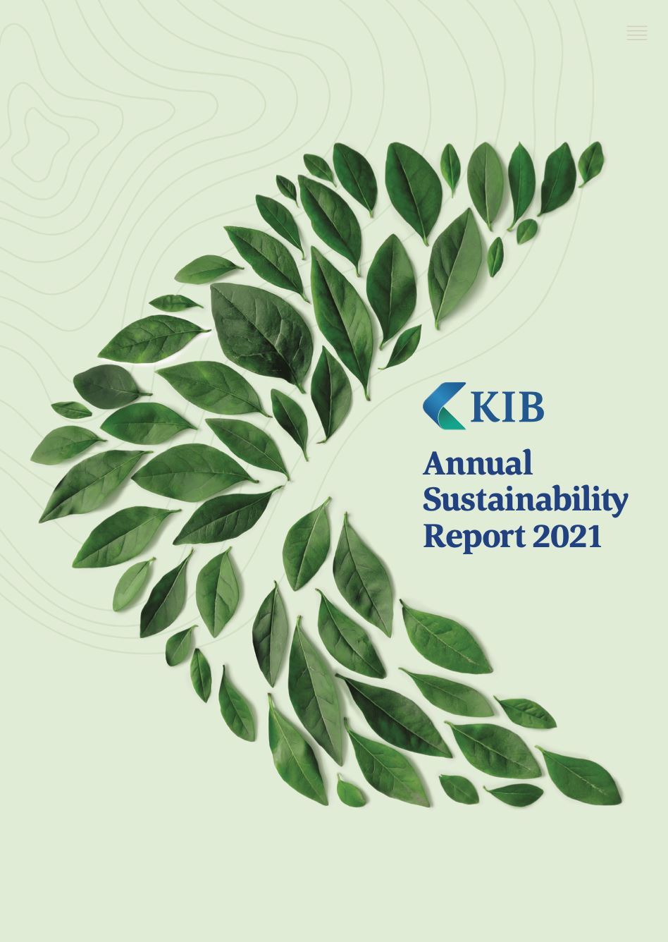 KIB يصدر تقريره السنوي الأول للاستدامة