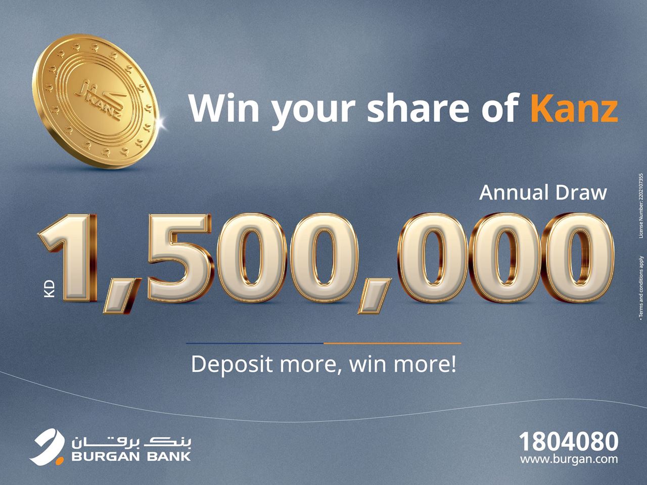 Burgan Bank Announces the Names of the Monthly Draw Winners of Kanz Account