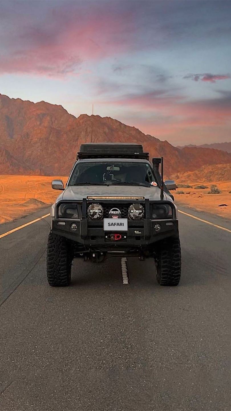 AABC wishes Khaled Al Mutairi a safe journey on his 50-day expedition in Nissan Safari