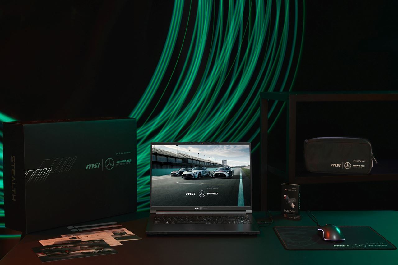 MSI Limited-Edition Stealth 16 Mercedes-AMG Motorsport is Now Ready to Pre-Order