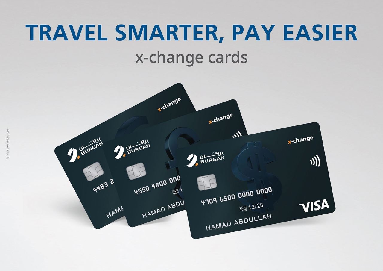 Burgan Bank Issues Visa x-change Prepaid Card