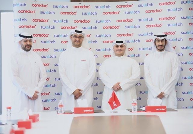 Ooredoo الكويت تطلق خدمة TRADE INبالتعاون مع شركة مقايضه المالكة لمنصة سويتش swiitch