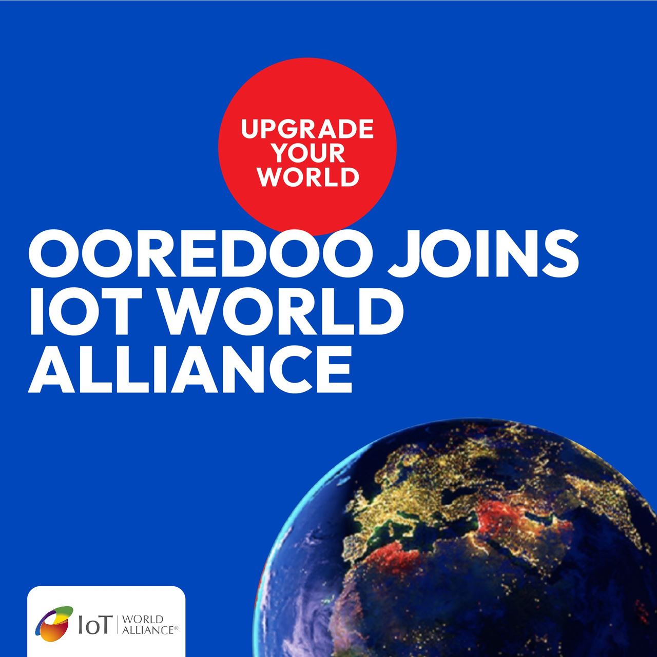 Ooredoo Group Joins the IoT World Alliance