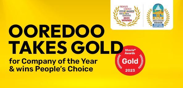 Ooredoo Group Wins Prestigious Accolades at 2023 International Business Awards