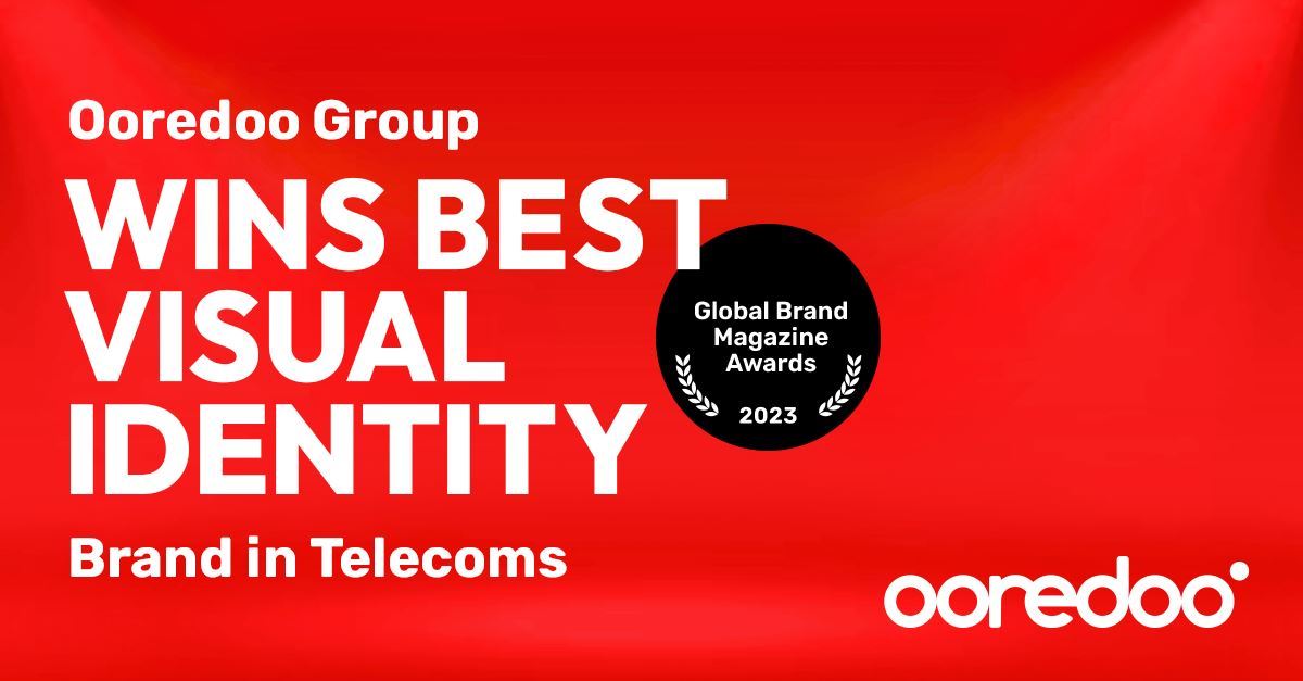 Ooredoo Group Earns Prestigious Recognition at the Global Brands Magazine Awards 2023