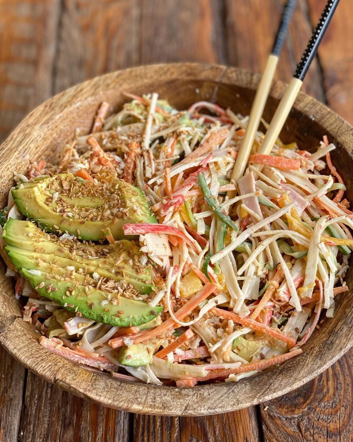 Ingredients and Way of Preparing Kani Salad