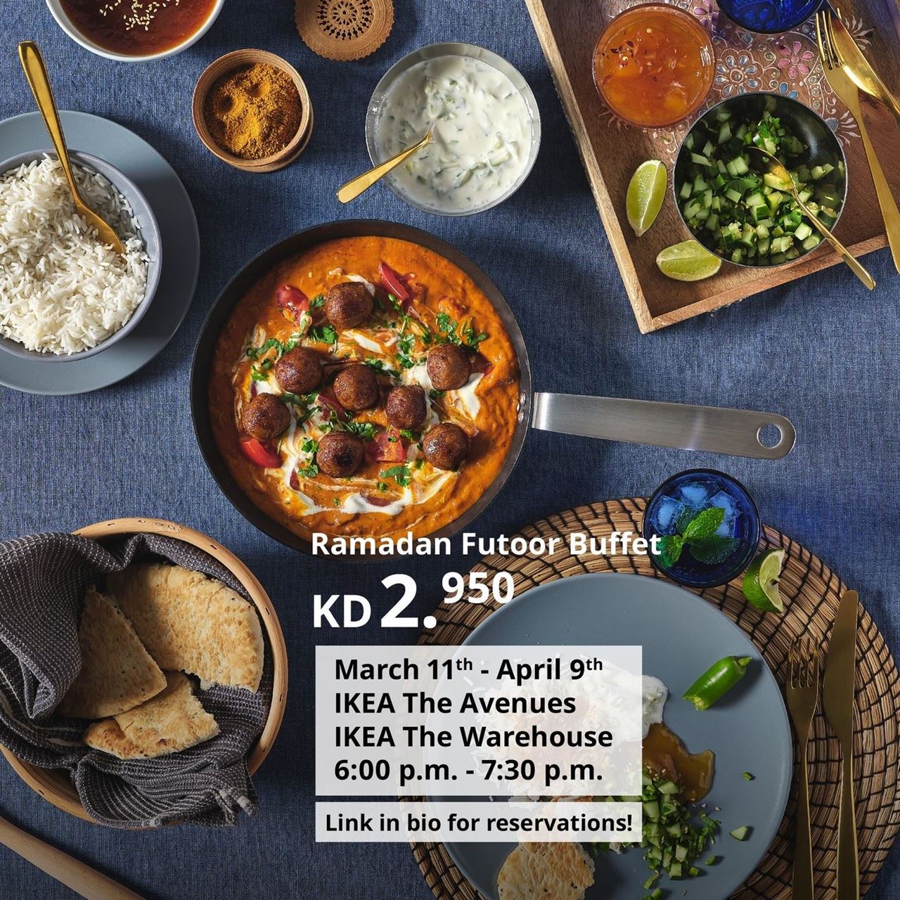 IKEA Kuwait Ramadan 2024 Iftar Buffet Details