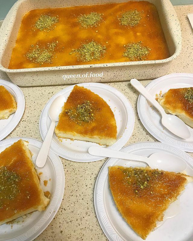 How to prepare Knafeh Using Cornflake Crumbs