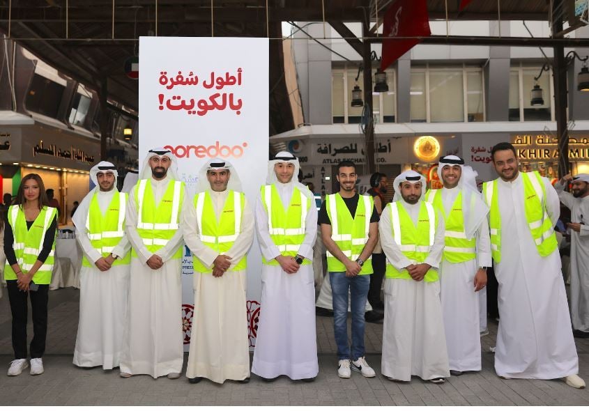 Ooredoo Kuwait Sponsors "Longest Ramadan Iftar Table" in Mubarakiyah