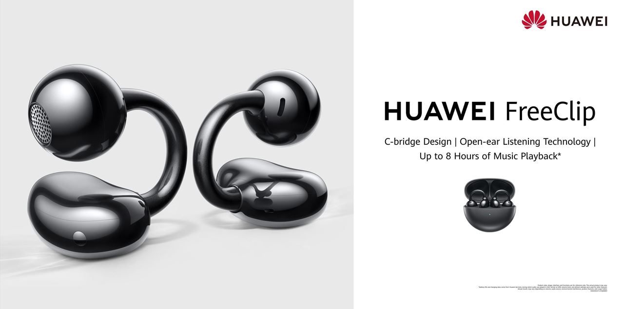 The HUAWEI FreeClip: The Open Ear Earbuds that Combine Style and Comfort