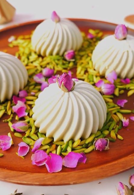 Preparing Panna Cottas with Silikomart 3D Mini Wave Mould
