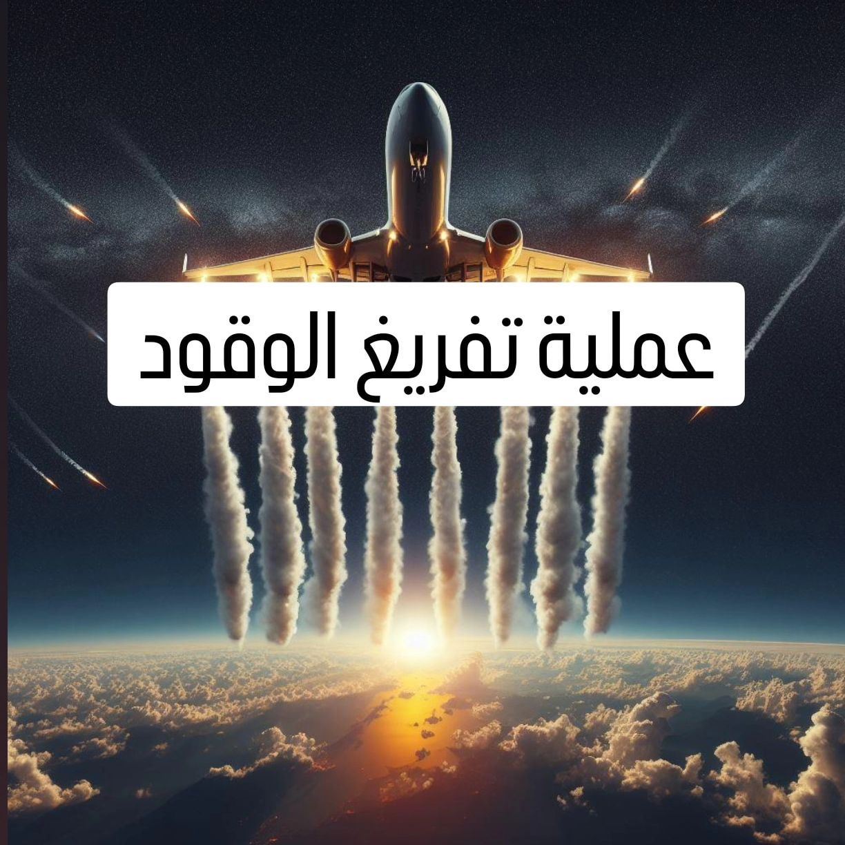 ما هي أهمية تفريغ الوقود من الطائرة؟